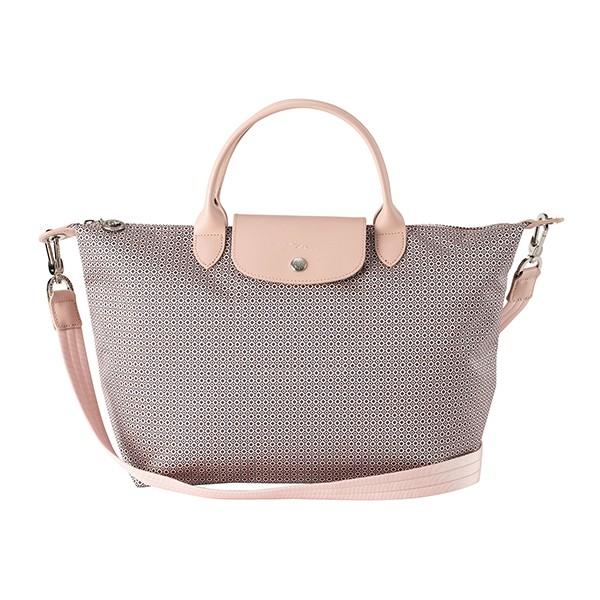 LONGCHAMP 並行輸入 ロンシャン ハンドバッグ ピンク系 ル プリ