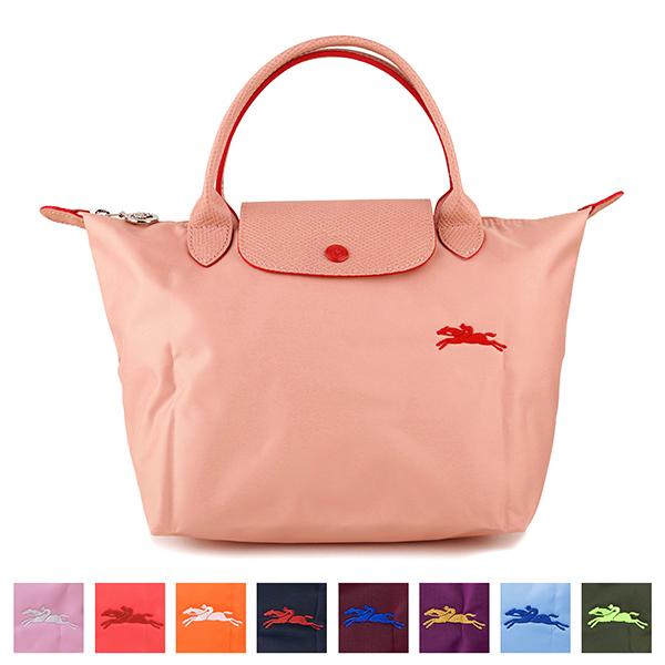 LONGCHAMP ロンシャン ハンドバッグ ピンク ル・プリアージュ