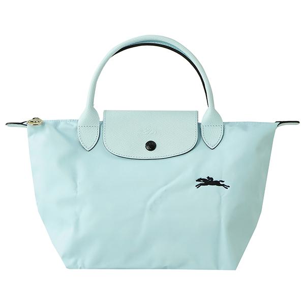 LONGCHAMP 並行輸入 ロンシャン ハンドバッグ クラウドブルー 水色 ル