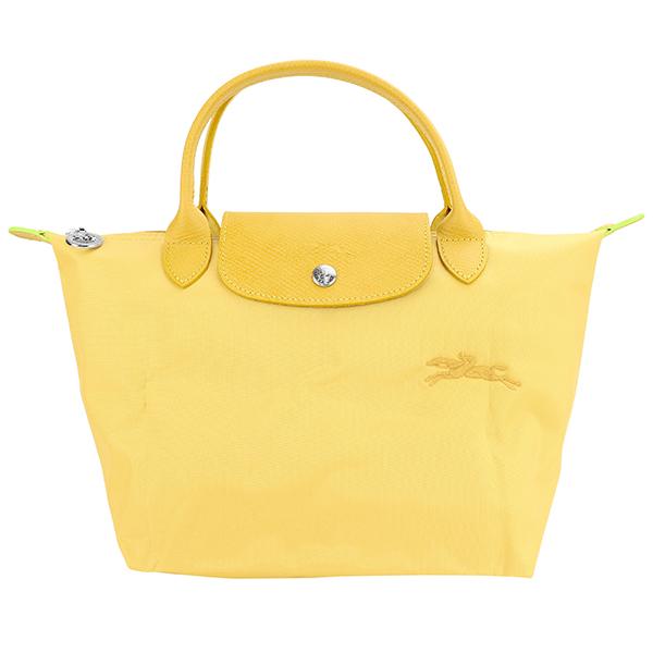 LONGCHAMP ロンシャン ハンドバッグ ル プリアージュ グリーン トップ  