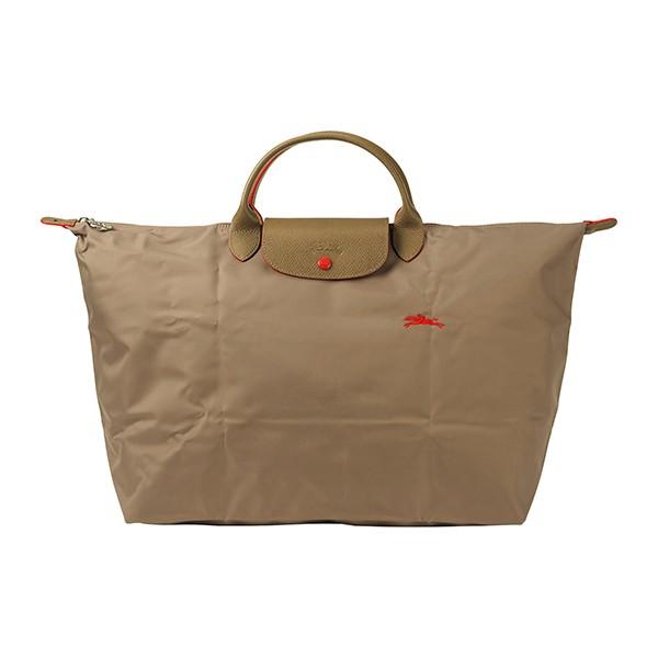 LONGCHAMP 折りたたみ式ボストンバッグ ル プリアージュブラウン