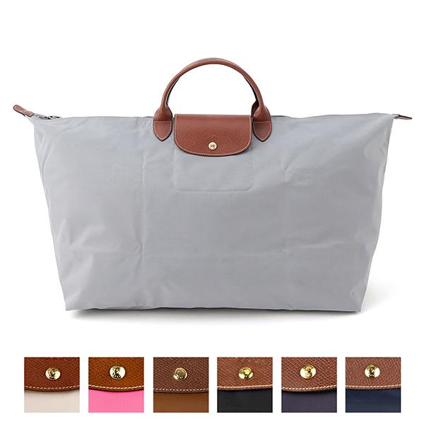 最新最全の ロンシャン LONGCHAMP ボストンバッグ プリアージュ ル グレー バッグ