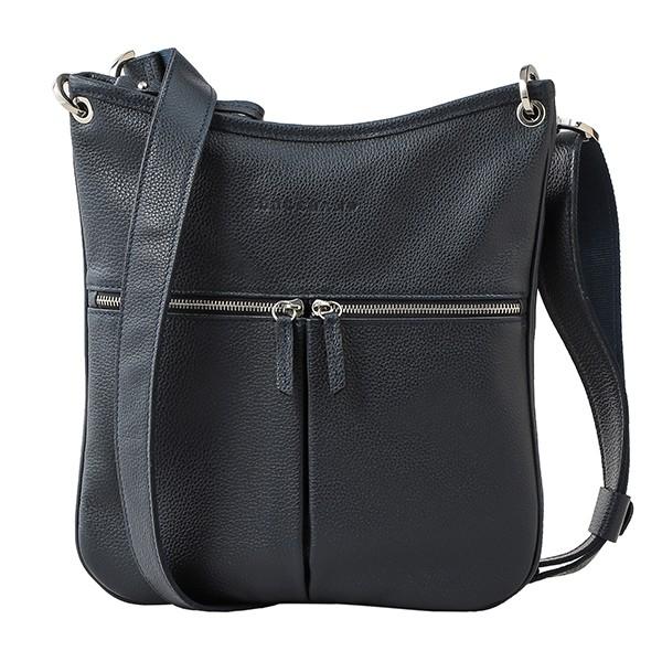 LONGCHAMP ロンシャン ショルダーバッグ ネイビー ル・フローネ 1776 