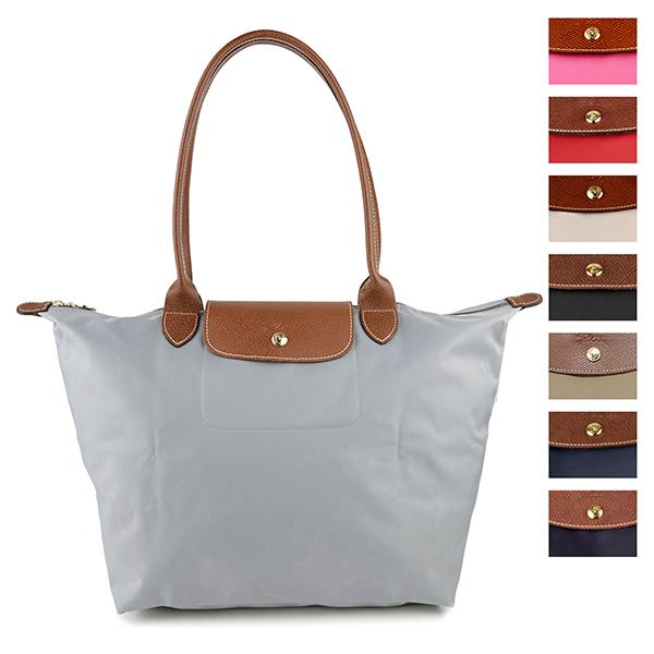 LONGCHAMP ロンシャン トートバッグ ライトグレー ル・プリ LONGCHAMP ロンシャン トートバッグ ライトグレー ル・プリ