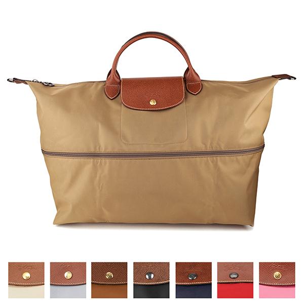 LONGCHAMP 並行輸入 ロンシャン ボストンバッグ ベージュ ル・プリ