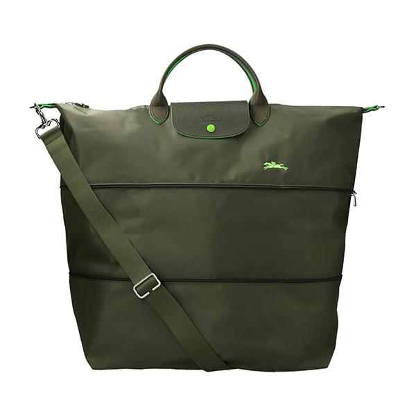 LONGCHAMP ロンシャン ボストンバッグ グリーン 緑 ル・プリ LONGCHAMP ロンシャン ボストンバッグ グリーン 緑 ル・プリ