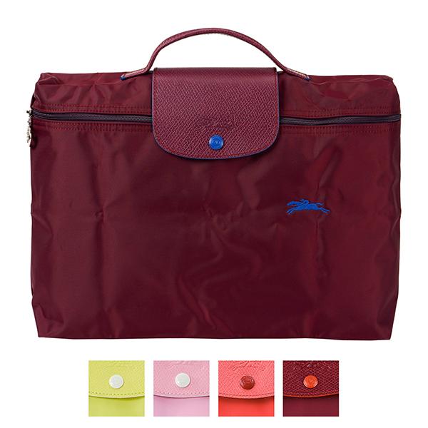 LONGCHAMP 並行輸入 ロンシャン ブリーフケース ワインレッド系