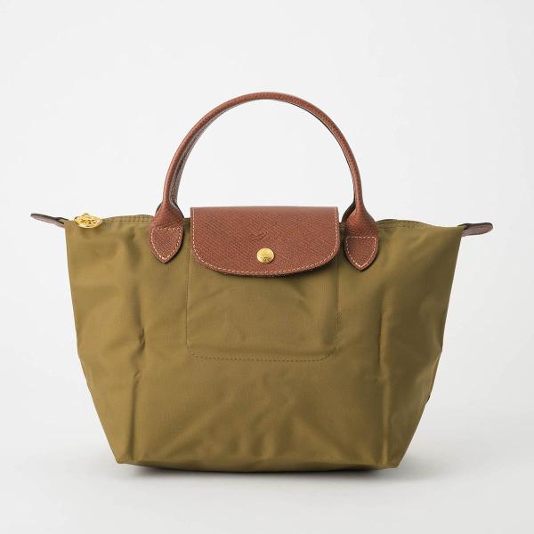 並行輸入 ロンシャン ハンドバッグ LONGCHAMP ル プリアージュ オリジナル トップハンドルバッグ Sサイズ 1621 089 510 レディース カーキ
