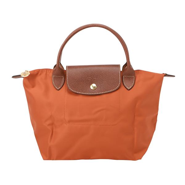 並行輸入 ロンシャン ハンドバッグ LONGCHAMP ル プリアージュ オリジナル トップハンドルバッグ Sサイズ 1621 089 P97 レディース オレンジ 爆買