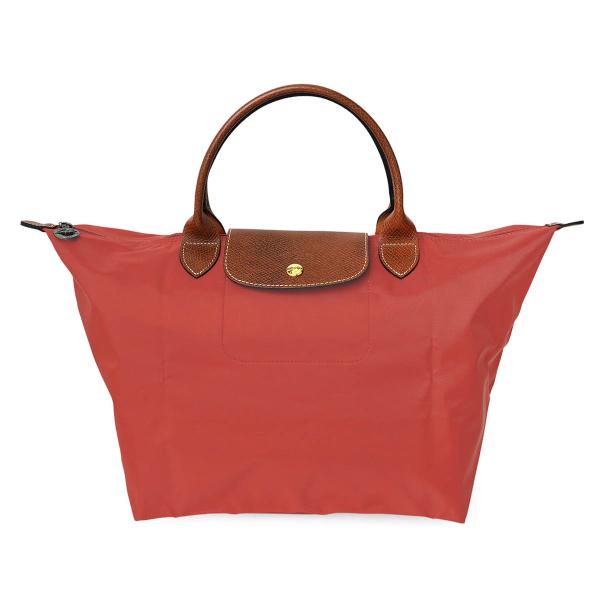 並行輸入 ロンシャン ハンドバッグ LONGCHAMP ル プリアージュ グリーン トップハンドルバッグ Mサイズ 1623 089 P94 レディース レッド 赤 爆買