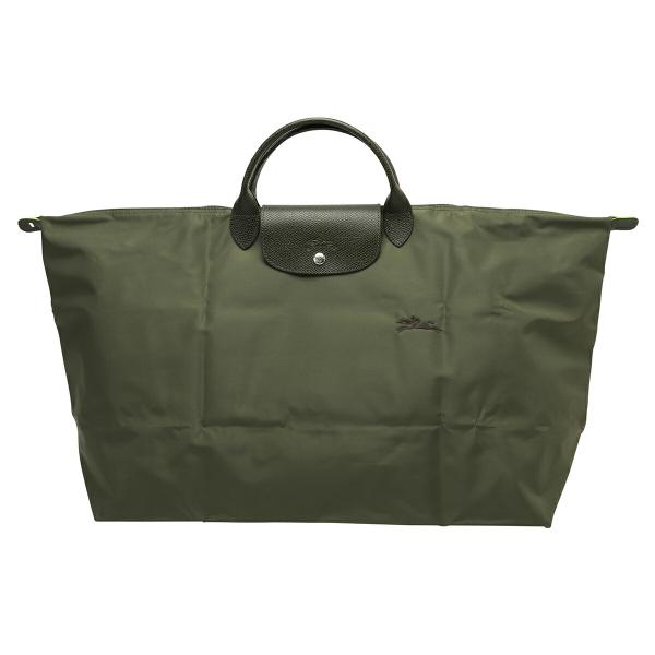 LONGCHAMP ボストンバッグ トラベルバッグ グリーン ロンシャン LONGCHAMP ボストンバッグ ル プリアージュ トラベル