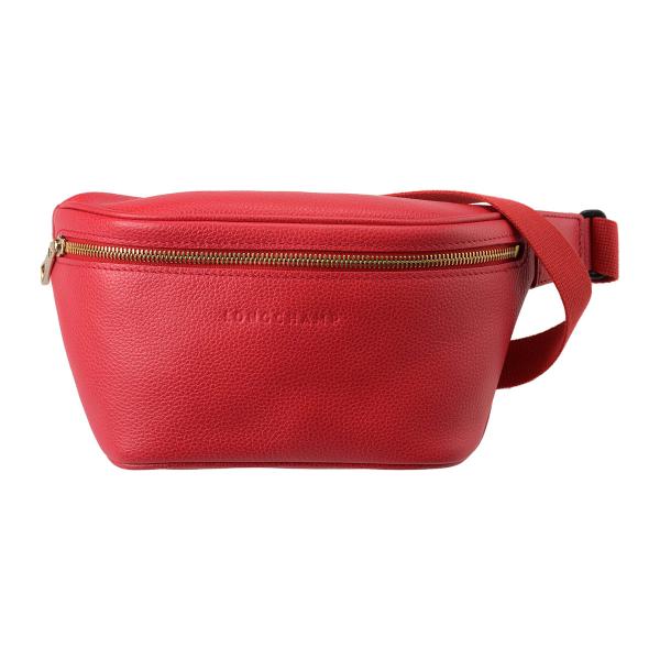 並行輸入 ロンシャン ボディバッグ ウエストバッグ LONGCHAMP ル フローネ ベルトバッグ Mサイズ 20045 021 C39 レディース レッド 赤