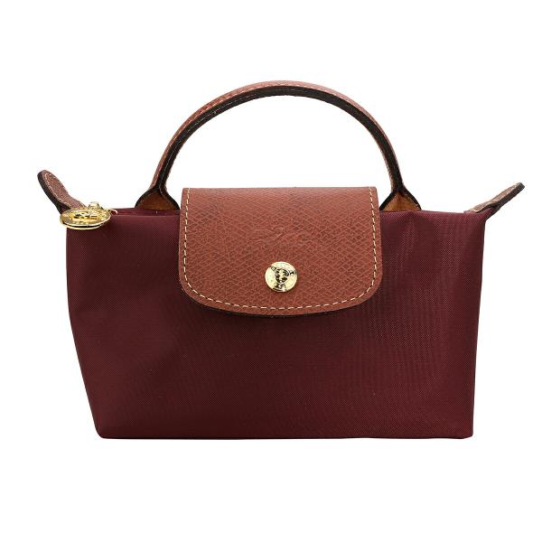ロンシャン　ブラウン ハンドル付ポーチ　 ルプリアージュ 楽天市場】ロンシャン ポーチ LONGCHAMP ル プリアージュ