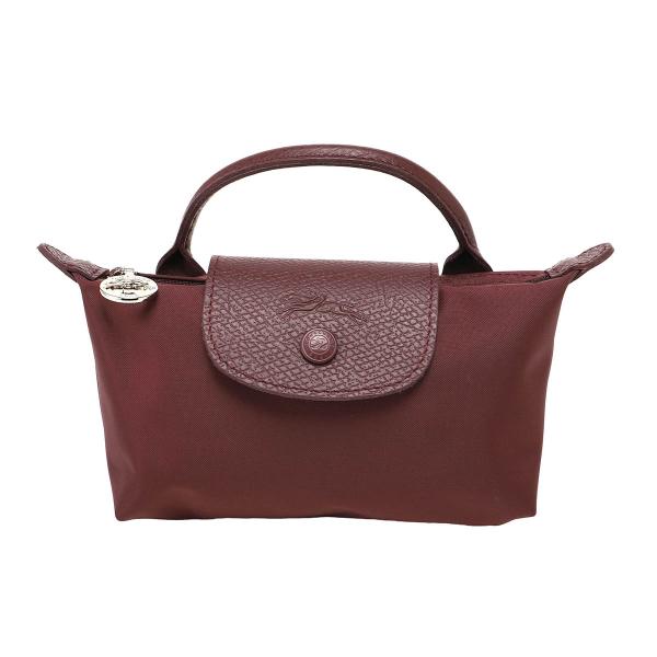 並行輸入 ロンシャン ポーチ LONGCHAMP ル プリアージュ ワン ハンドル付き ポーチ 34175 979 P87 レディース ワインレッド 爆買