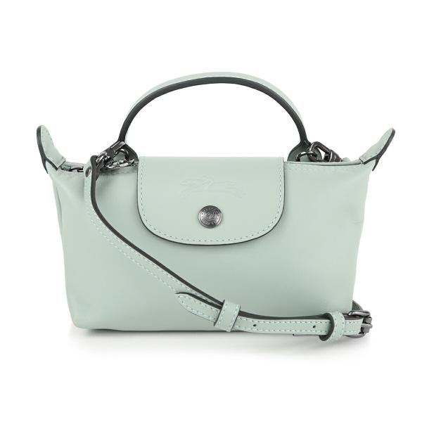新品 ロンシャン LONGCHAMP ショルダーバッグ ル プリアージュ エクストラ トップハンドルバッグ XSサイズ グリーン ル プリアージュ エクストラXS ハンドバッグ レザー グリーン