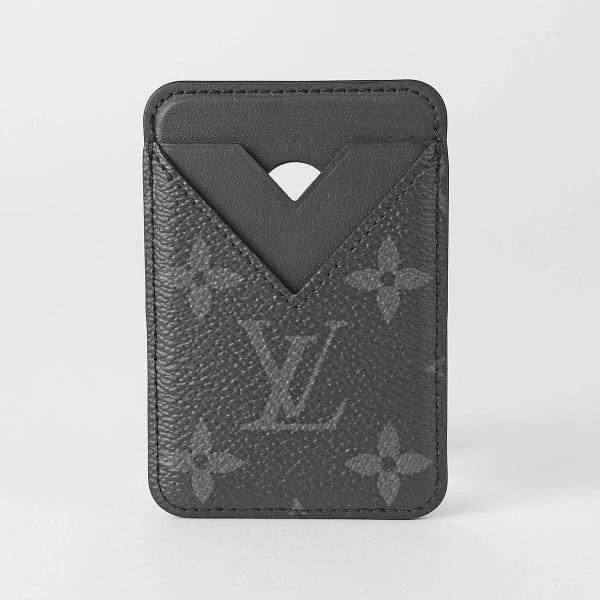 並行輸入 ルイヴィトン カードケース Louis Vuitton モノグラム・エクリプス ポルトカルト・マグネット M12602 ユニセックス ブラック 黒