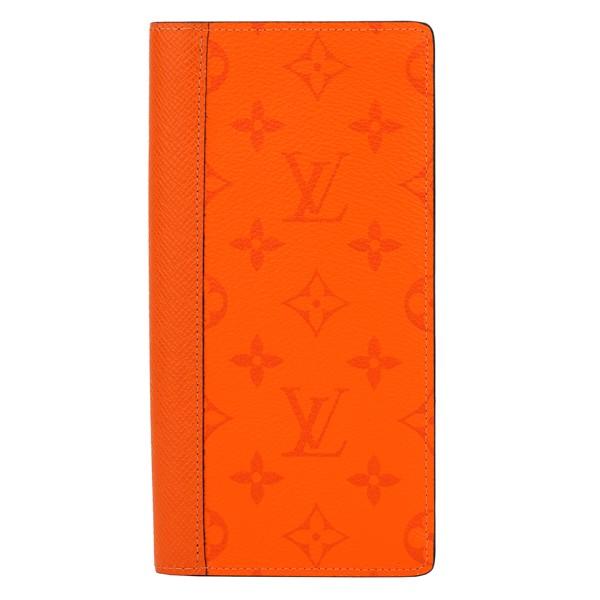 LOUIS VUITTON ルイヴィトン　オレンジ　長財布 LOUIS VUITTON ルイヴィトン 二つ折り長財布 メンズ Wallet