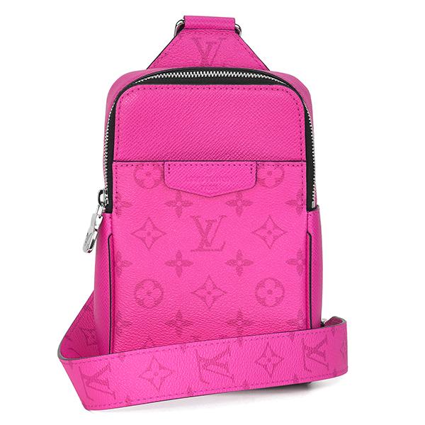 最新作 2021SS ルイヴィトン タイガラマ　アウトドア メッセンジャーPM ピンク LOUIS VUITTON（ルイ・ヴィトン） 並行輸入 ウエストバッグ ボディ
