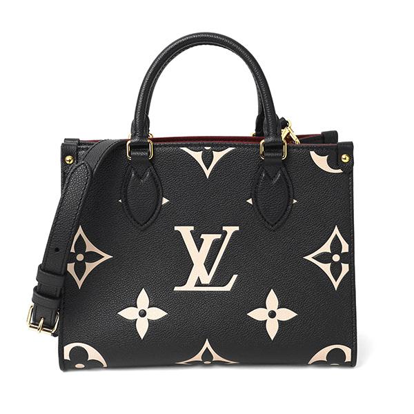 【美品】ルイヴィトン オンザゴーPM アンプラント M45659　ブラック LOUIS VUITTON（ルイ・ヴィトン） 並行輸入 トートバッグ モノグラム
