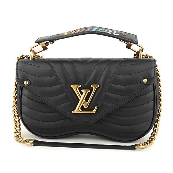 Louis Vuitton New Wave Chain Bag MM Black M51498