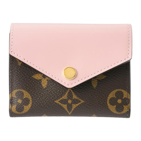 ★極美品★　ルイヴィトン　モノグラム　ゾエ　フューシャ　折財布 LOUIS VUITTON LV ルイ・ヴィトン モノグラム フューシャ