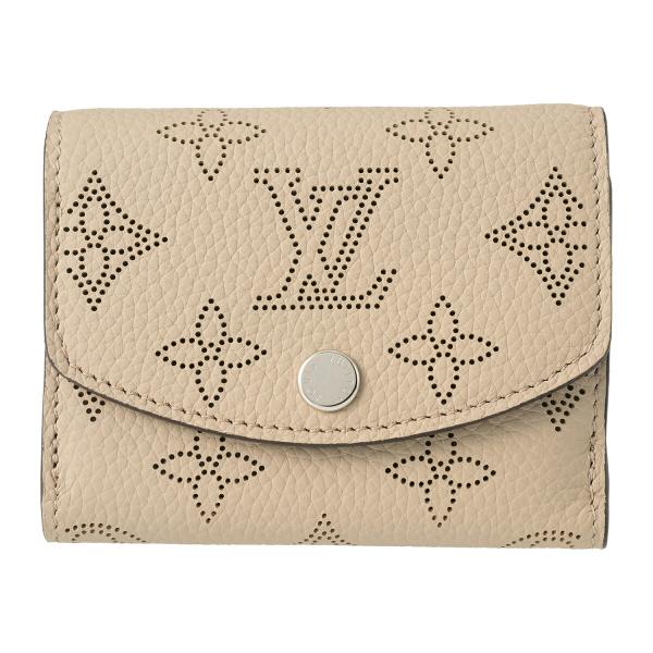 【新品に近い】ルイヴィトン ポルトフォイユ イリス マヒナ 長財布 マグノリア LOUIS VUITTON 並行輸入 ルイヴィトン 3つ折り財布 マヒナ