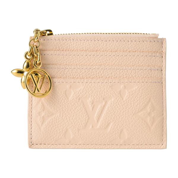 ルイヴィトン アンプラント ポルトカルトフローラ ミニ財布 黒 LOUIS VUITTON ルイヴィトン ミニ財布 3折り財布 ポルトフォイユ