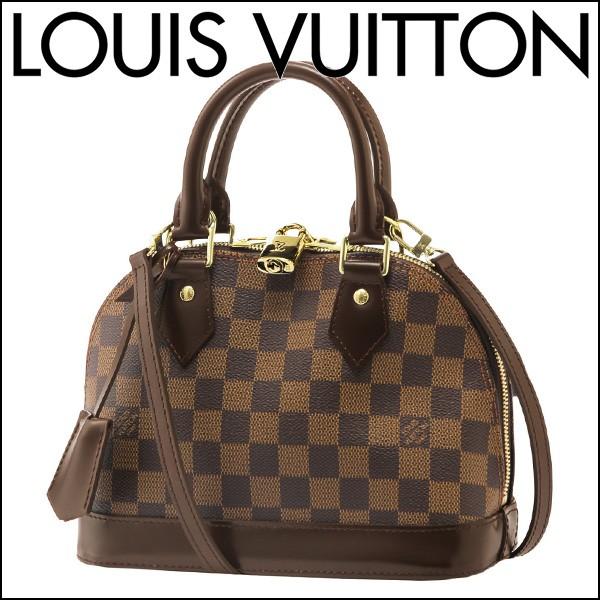 ルイヴィトン N41221 アルマBB ダミエキャンバス　バッグ　レザー　221 ルイ ヴィトン ダミエ アルマBB ブラウン N41221 ダミエキャンバス