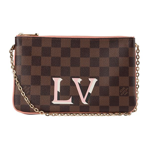 LOUIS VUITTON 並行輸入 ルイヴィトン ショルダーバッグ ダミエ エベヌ