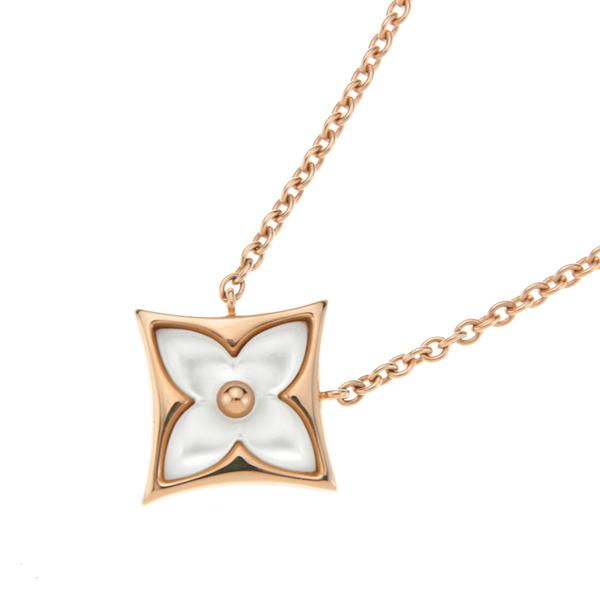 LOUIS VUITTON ルイヴィトン ネックレス ピンクゴールド Louis LOUIS VUITTON ルイヴィトン ネックレス ピンクゴールド Louis