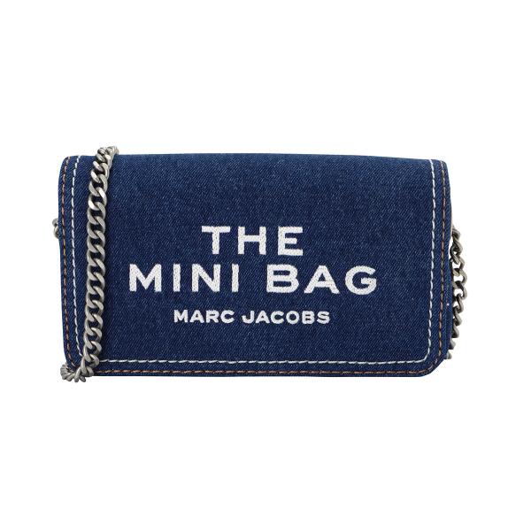 MARC JACOBS デニム クレセントショルダーバッグ Marc Jacobs Denim Cruiser Crescent Satchel Shoulder Bag