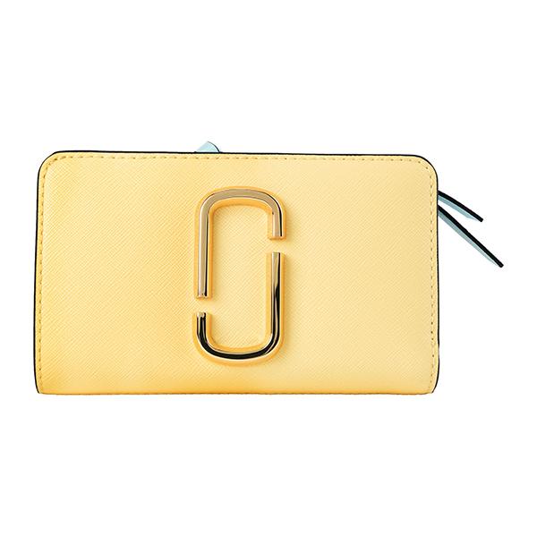 マークジェイコブス 2つ折り財布 イエロー MARC JACOBS M0013356 741