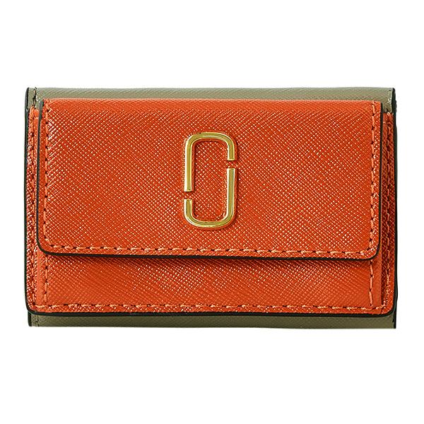 MARC JACOBS マークジェイコブス 3つ折り財布 オレンジ M0013597