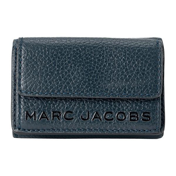 MARC JACOBS ネイビー 三つ折り財布 MARC JACOBS マークジェイコブス 3つ折り財布 ネイビー 紺