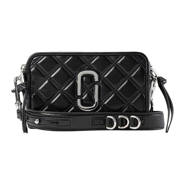 MARC JACOBS ブラックショルダーバッグ Marc Jacobs ザ ラージ クローバー ショルダーバッグ | ブラック