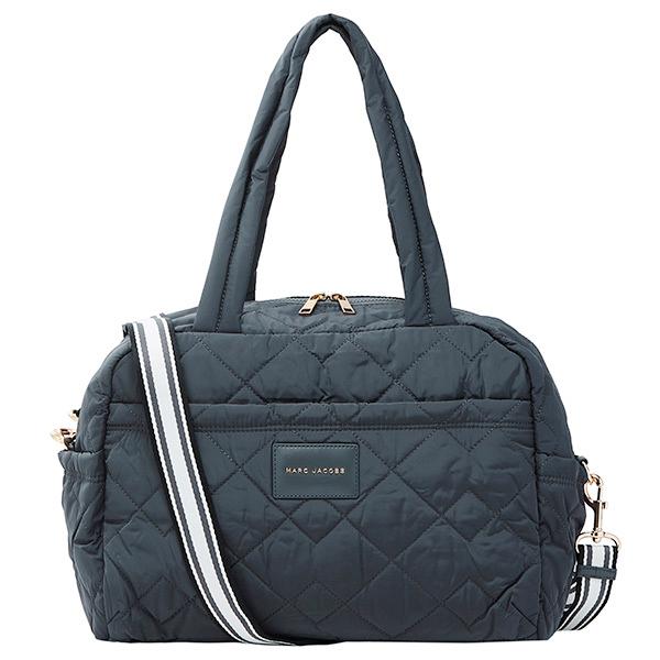 マークジェイコブス グラインド 2WAYバッグ　グレー　シボ革　 c891 MARC JACOBS 並行輸入 マークジェイコブス ボストンバッグ