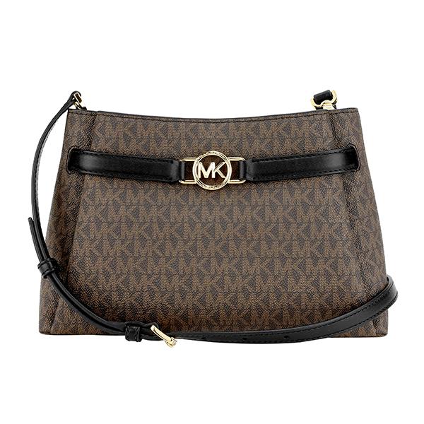 並行輸入 マイケルコース ショルダーバッグ MICHAEL KORS アンジェリーナ 30F2GAQM1B 292 レディース ブラウン系 ブラック 黒