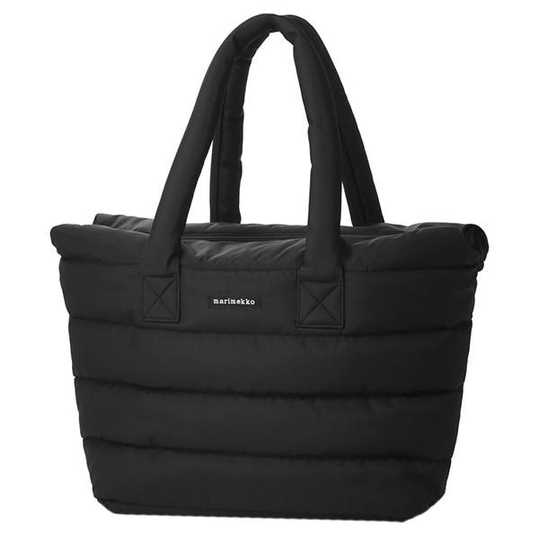 marimekko MILLA ブラック トートバッグ　マリメッコ　ミラ marimekko（マリメッコ） 並行輸入 トートバッグ ブラック 黒 MILLA