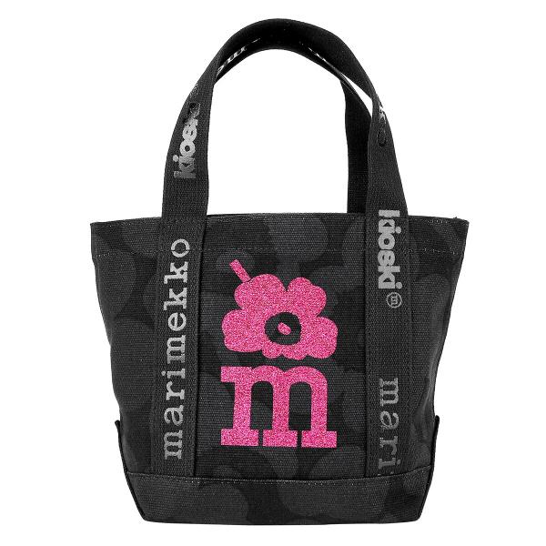 並行輸入 マリメッコ トートバッグ Marimekko キャリア MINI UNIKKO 092481 992 レディース ブラック 黒 爆買