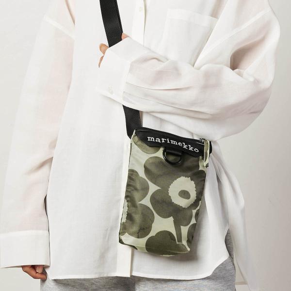 並行輸入 マリメッコ ショルダーバッグ Marimekko ウニッコ NEAT PHONE POCKET 094378 868 レディース ブラウン 茶 爆買