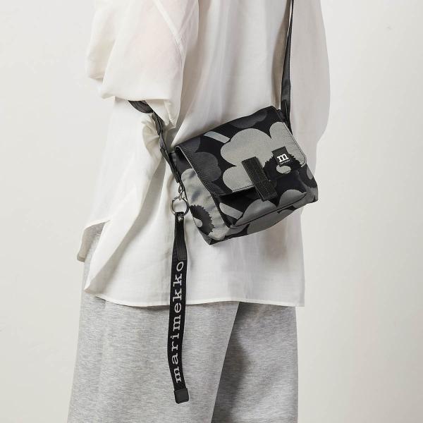 並行輸入 マリメッコ ショルダーバッグ Marimekko ウニッコ MINI MESSENGER 094808 990 レディース グレー 爆買