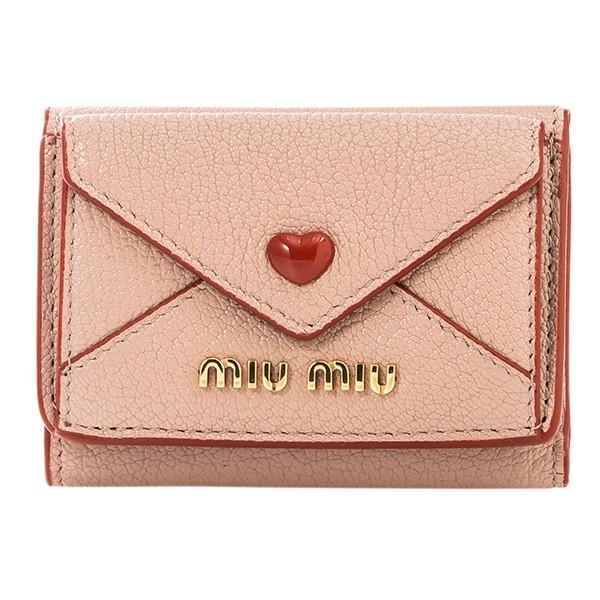 本物 ミュウミュウ 財布 レディース マドラス 茶色 スタッズ コンパクト ロゴ 本物 ミュウミュウ 財布 レディース マドラス 茶色 スタッズ