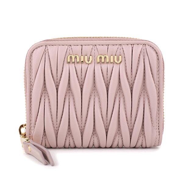 ミュウミュウ コインケース ライトピンク MIU MIU 5MM268 N88 F0D91 ミュウミュウ コインケース ライトピンク MIU MIU 5MM268 N88 F0D91