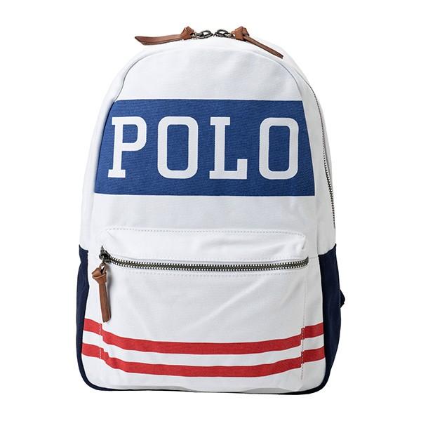 ポロ ラルフローレン リュックサック ホワイト 白 POLO RALPH LAUREN 405745983 001