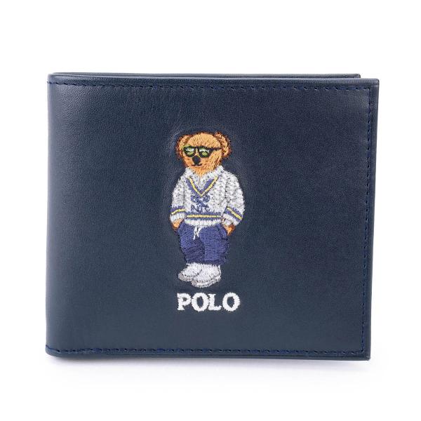 POLO RALPH LAUREN ポロ ラルフローレン 2つ折り財布 ポロベアー