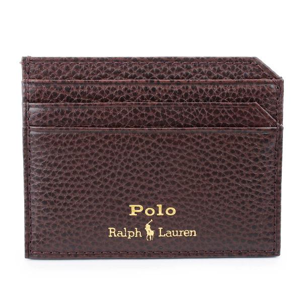 Ralph Lauren ブラウンレザー アクセサリーケース POLO RALPH LAUREN（ポロ・ラルフローレン） 並行輸入 ポロ ラルフ