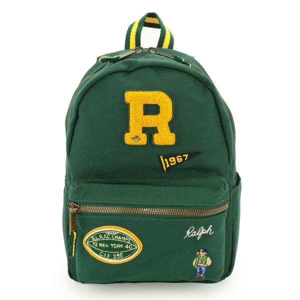 フ*サ様 ポロラルフローレン　オリーブグリーン キャンバスリュック ラルフローレン Ralph Lauren ポロラルフローレン Polo Ralph