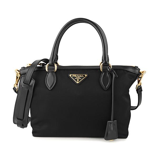 PRADA プラダ ハンドバッグ テスート ソフトカーフ 1BA111 QXO