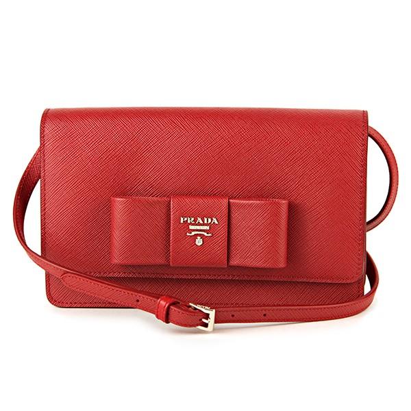 現行希少✨ プラダ ショルダーバッグ ナイロン サフィアーノレザー 1BC909 PRADA 並行輸入 プラダ ショルダーバッグ サフィアーノ ルクス