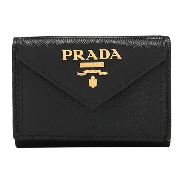 PRADA（プラダ） 並行輸入 3つ折り財布 サフィアーノ メタル 1MH021